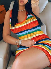 Beau Knitted Sleeveless Mini Dress